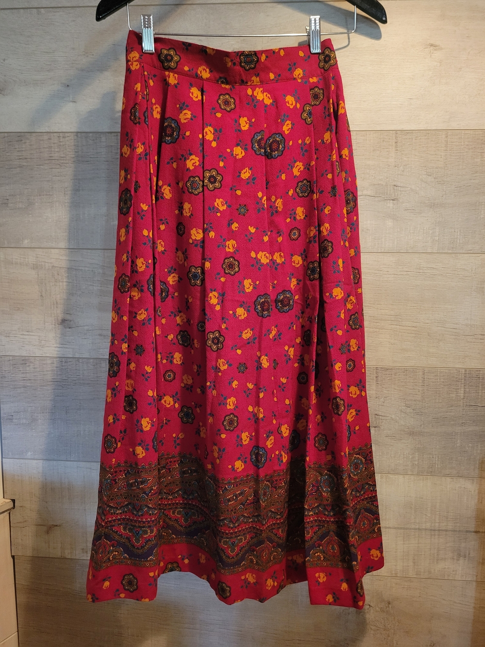 Vintage Pure Virgin wool skirt